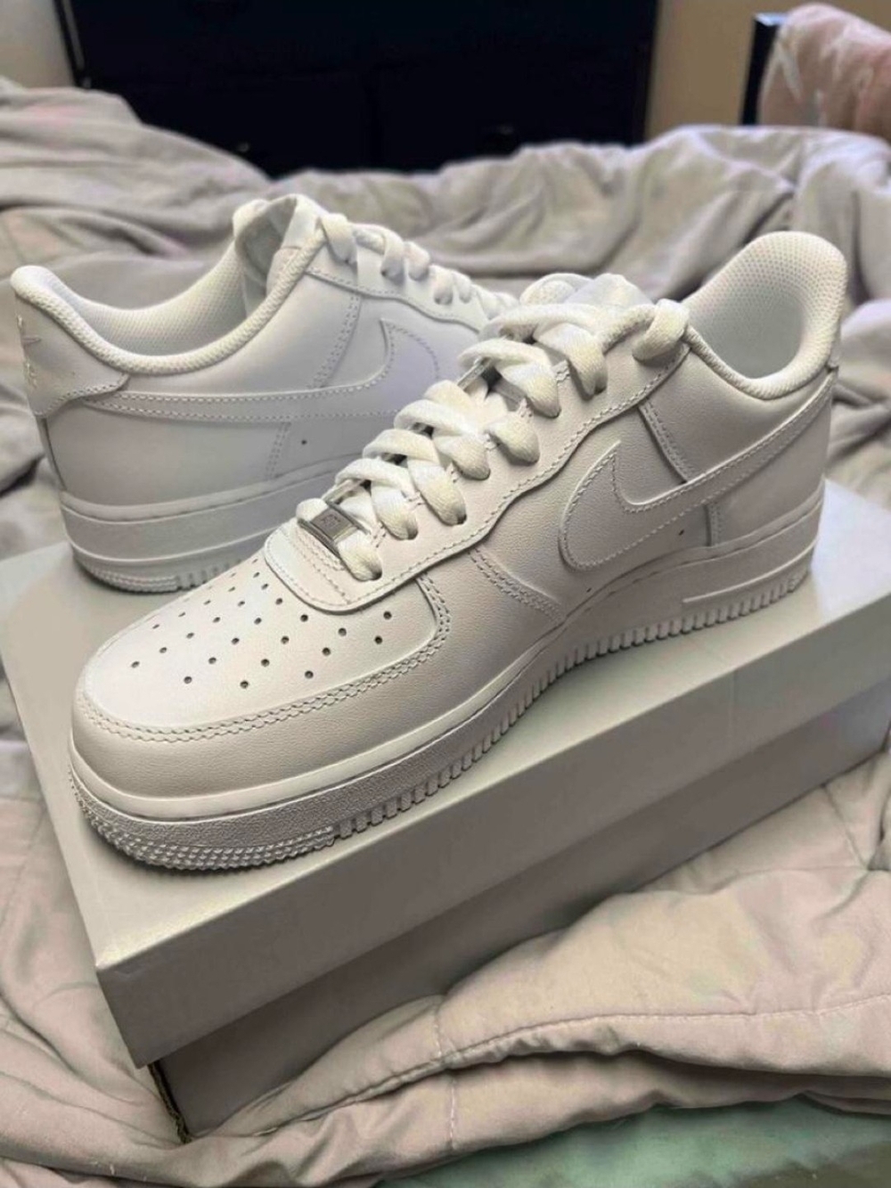 Classic White Leather Nikes
